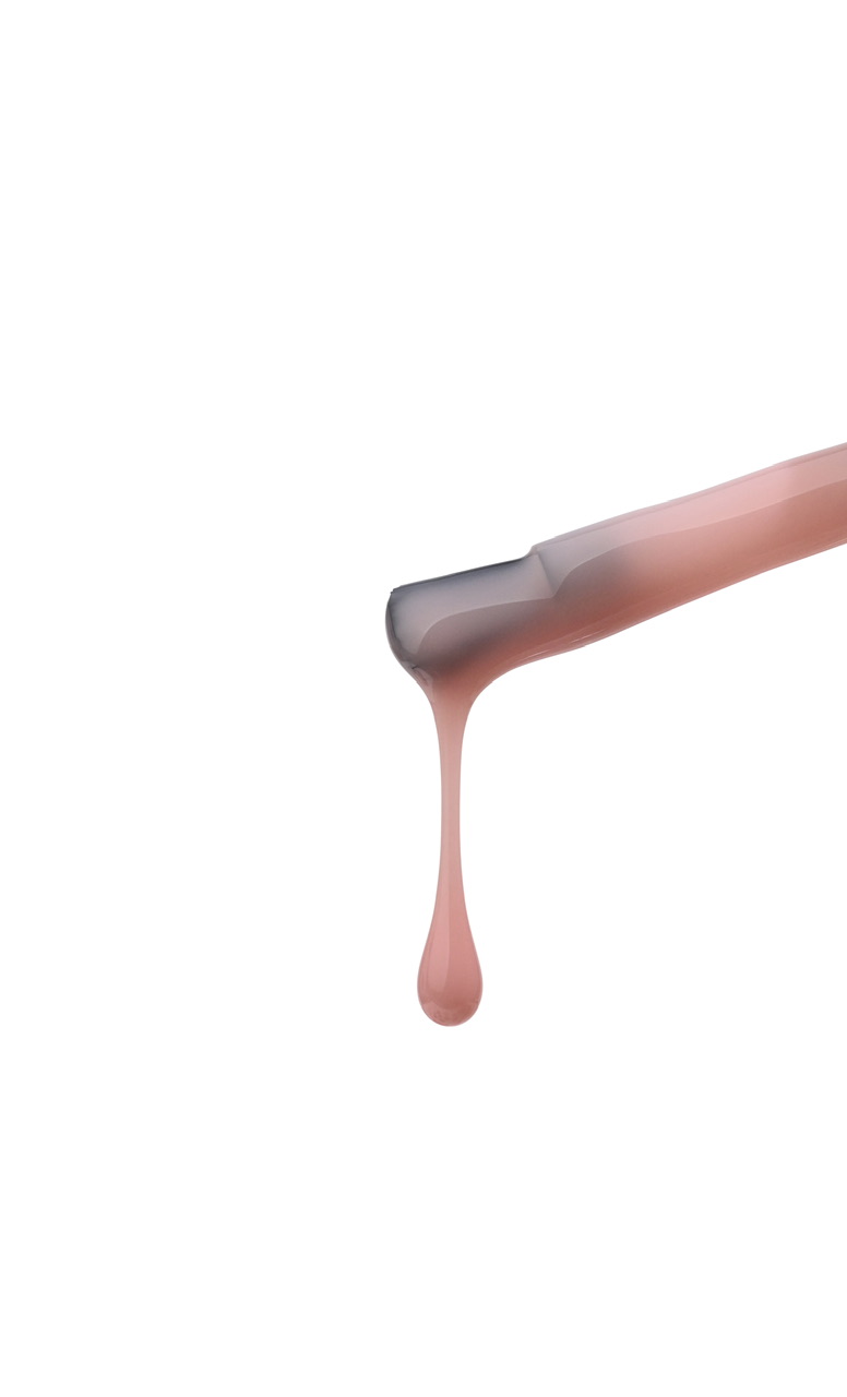 Flow kaučiukinė bazė Silky nude - Image 2