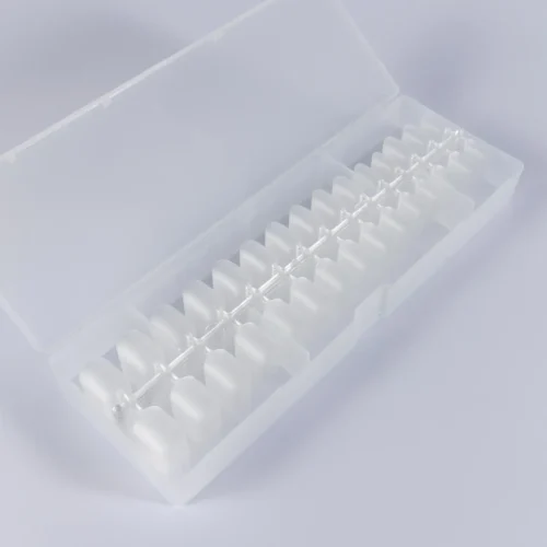 Kvadrato formos minkštojo gelio tipsai