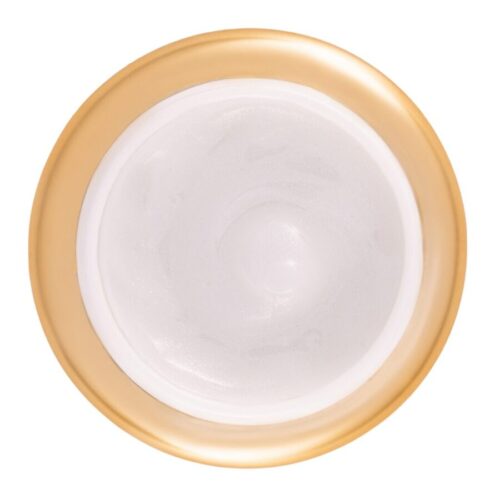 Baltas gelis su blizgučiu 15ml