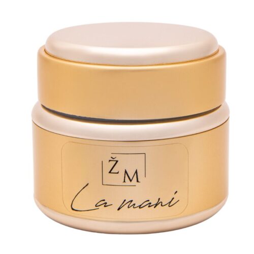 Glowing blue HF poligelis