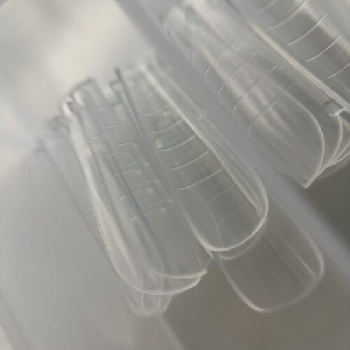 Viršutinės Formelės Ovalas su silikoniais french lipdukais