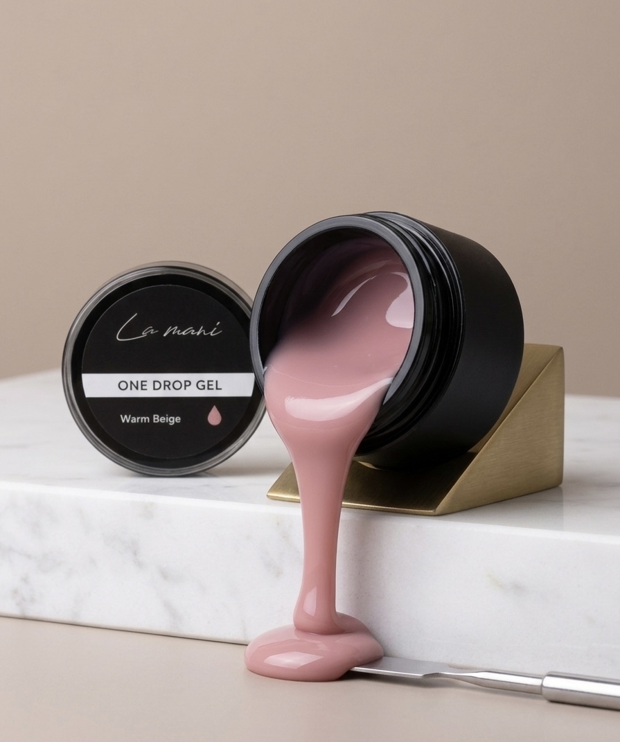 One drop gelis Warm beige (Nauja formulė ) - Image 3