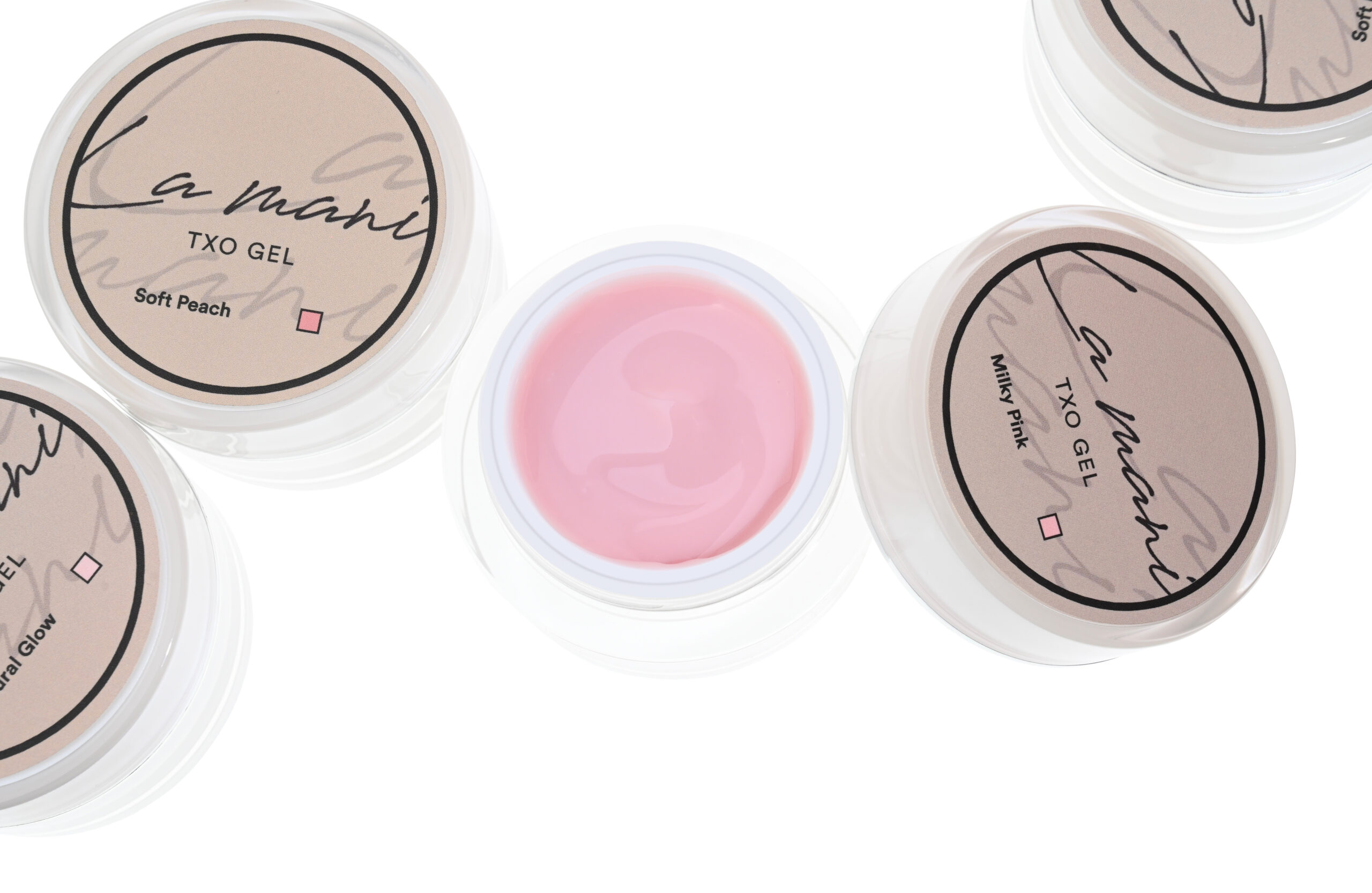 Stovintis gelis TXO Milky pink ( six) - Image 3