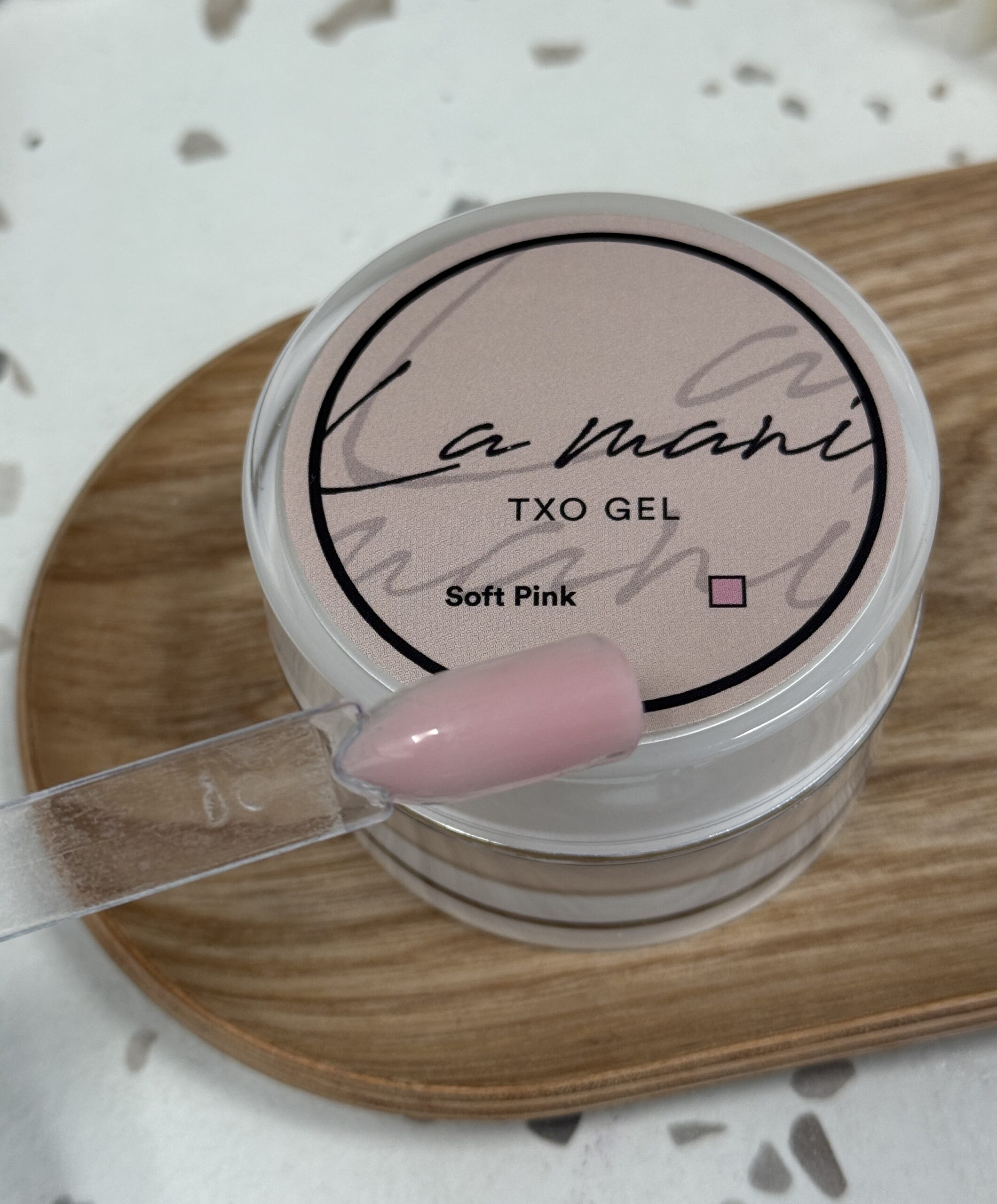 TXO stovintis nagų gelis Soft pink ( four ) - Image 2